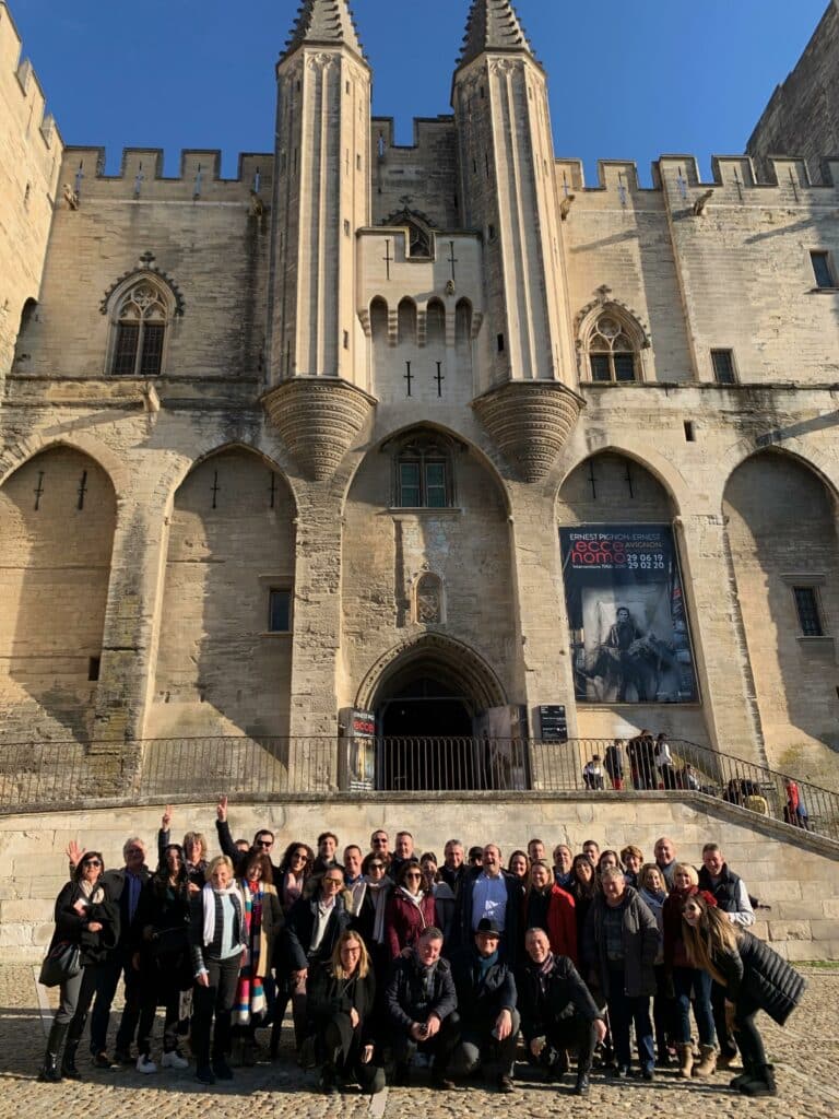 photo d'équipe à Avignon