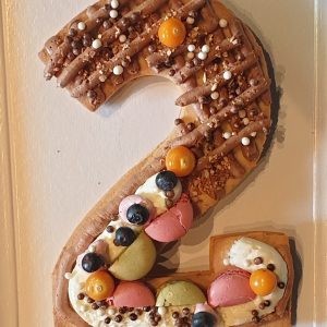 Battle letter cake Battle letter cake