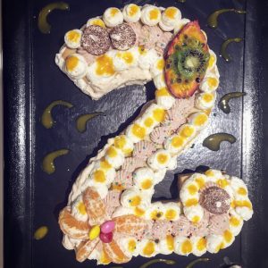 Battle letter cake Battle letter cake