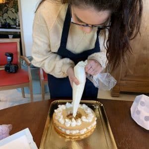 battle letter cake